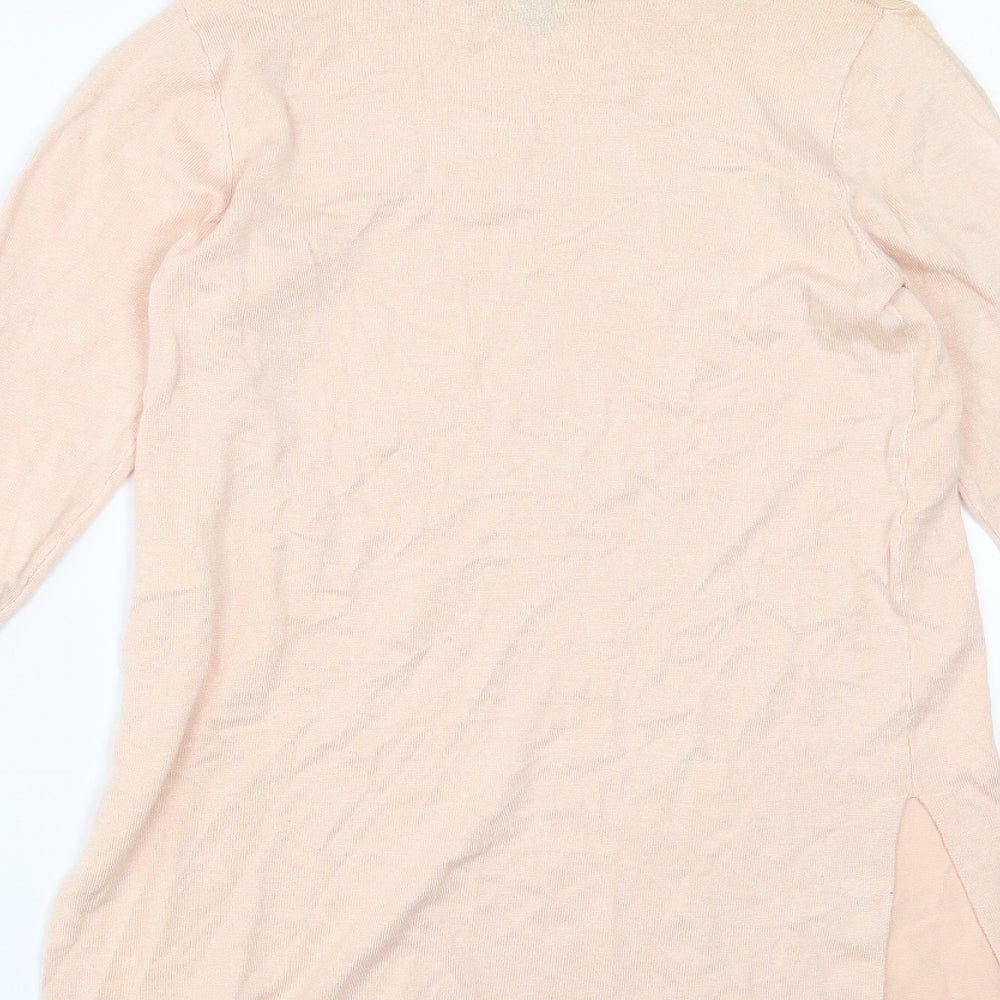 Primark Womens Orange   Pullover Jumper Size S  - coral coloured