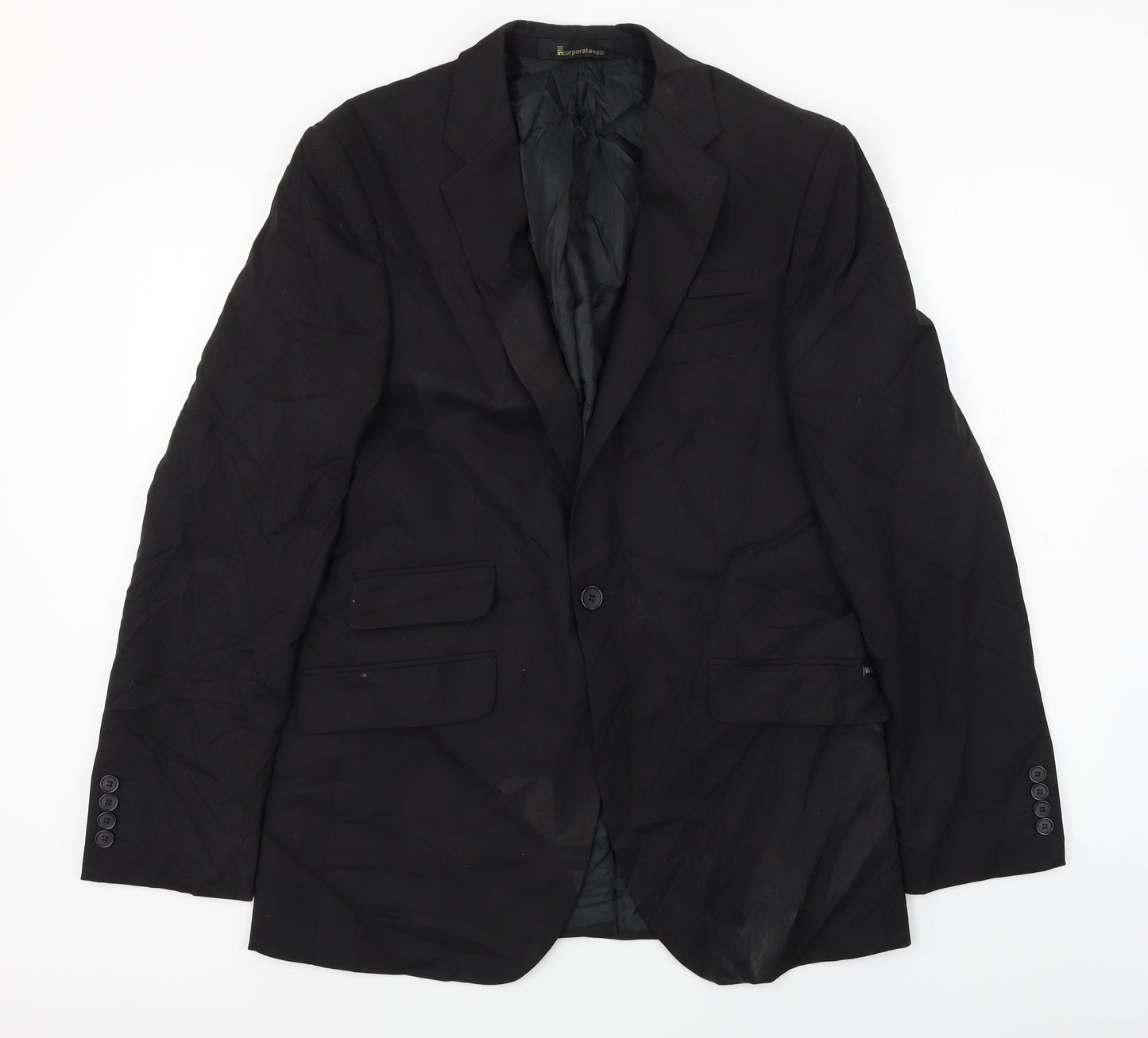 incorporatewear  Mens Black   Jacket Blazer Size 38