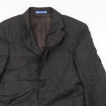 Mens UK Size 38 NEXT Regular Brown Suit Jacket