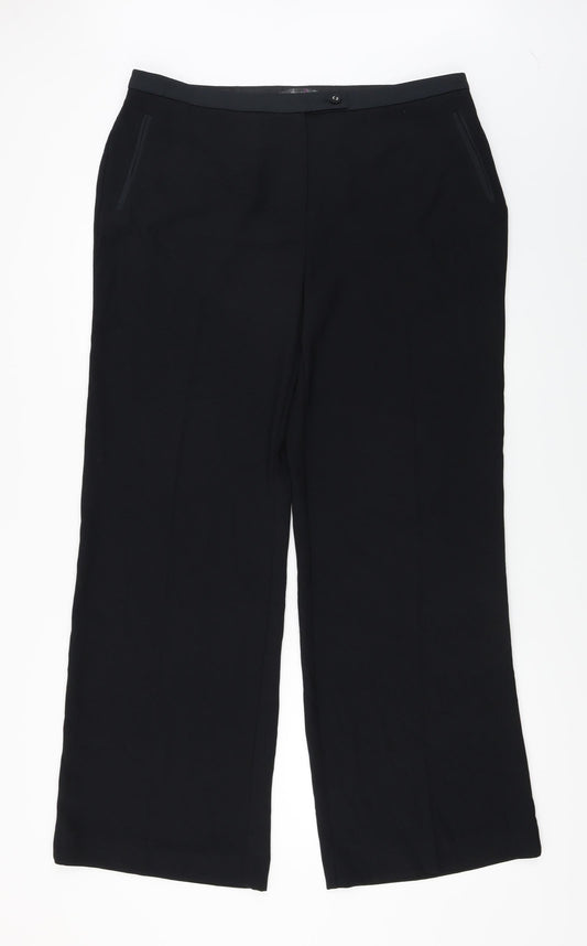 Per Una  Womens Blue   Trousers  Size 16 L27 in