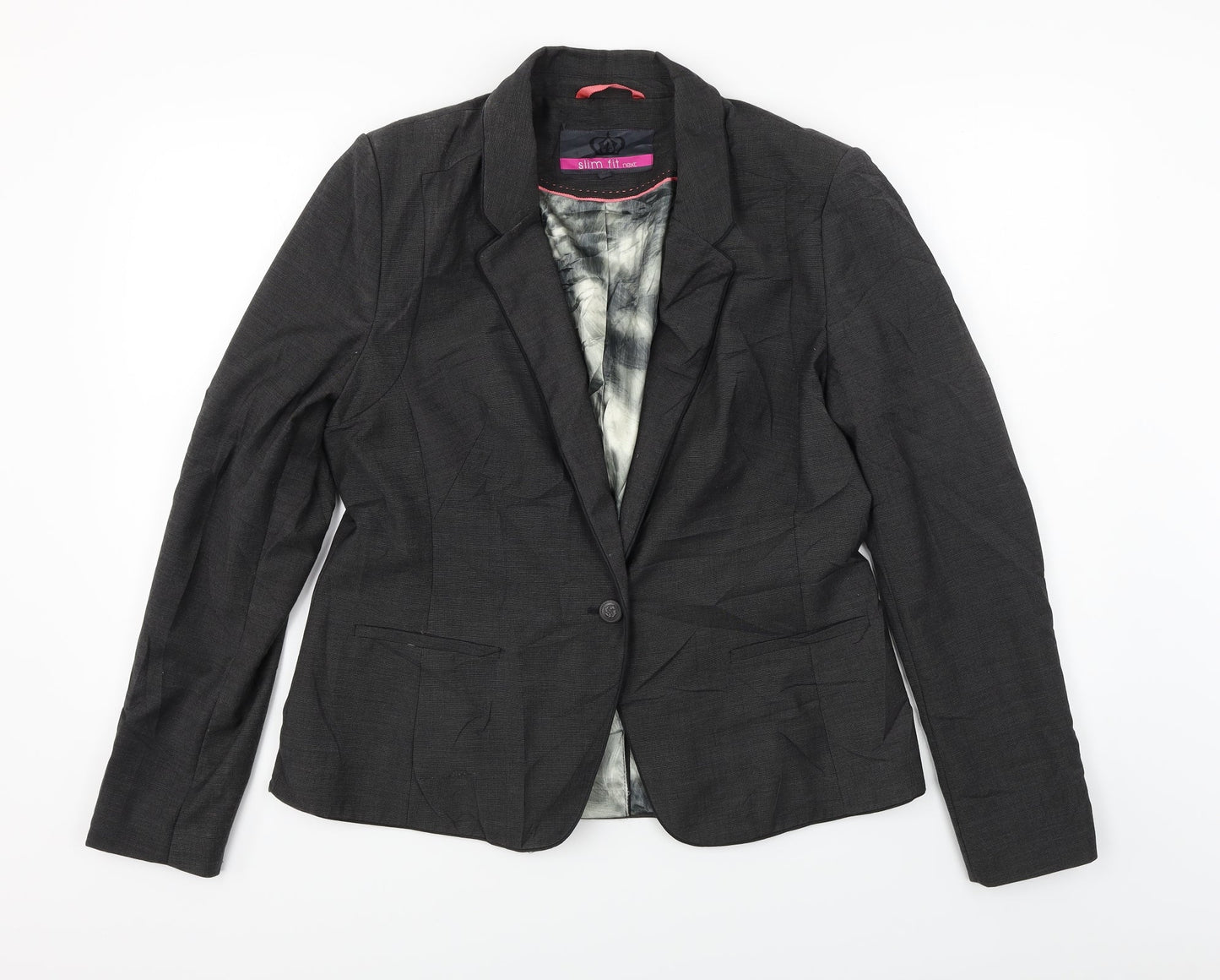 NEXT  Womens Grey   Jacket Blazer Size 16