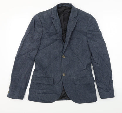 Topman  Mens Blue   Jacket Blazer Size 36