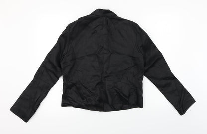 Womens UK Size 10 Claudia Strater Black Jacket