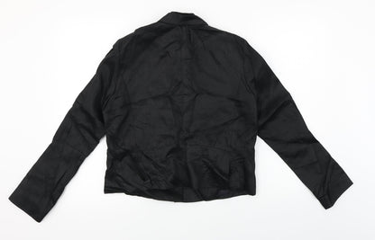 Womens UK Size 10 Claudia Strater Black Jacket