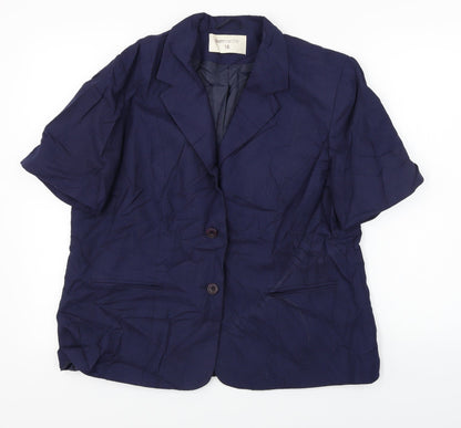Bonmarché  Womens Blue   Jacket Blazer Size 18