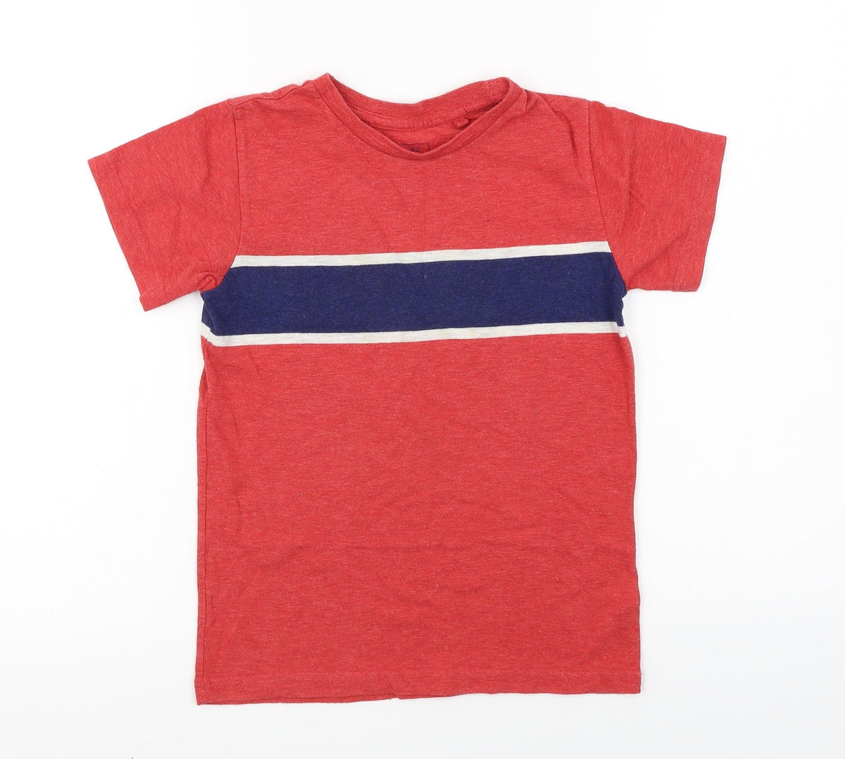 Next  Boys Red   Basic T-Shirt Size 7 Years