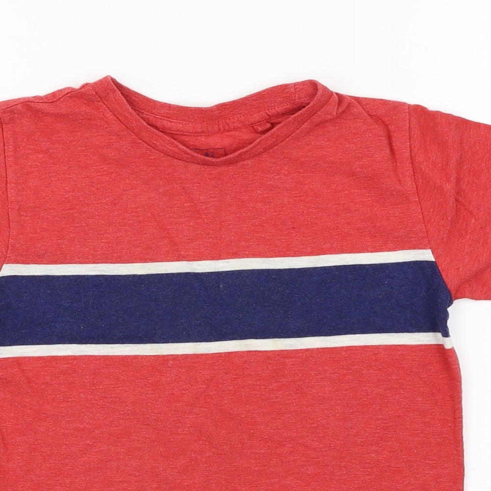 Next  Boys Red   Basic T-Shirt Size 7 Years
