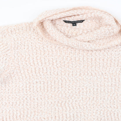 love knitwear  Womens Pink   Pullover Jumper Size 18