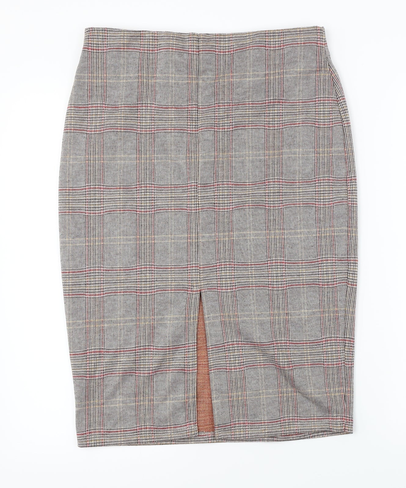 George Womens Grey Check  Bandage Skirt Size 30 in