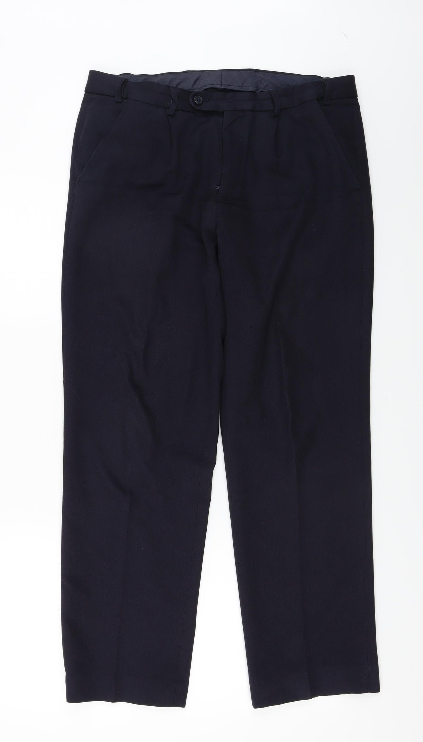 Taylor & Wright  Mens Blue   Trousers  Size 32 in L27 in