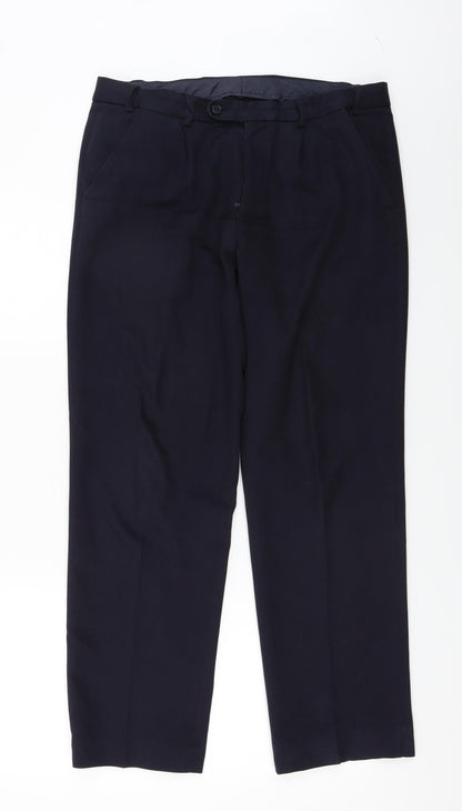 Taylor & Wright  Mens Blue   Trousers  Size 32 in L27 in