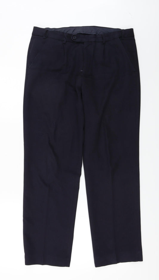 Taylor & Wright  Mens Blue   Trousers  Size 32 in L27 in