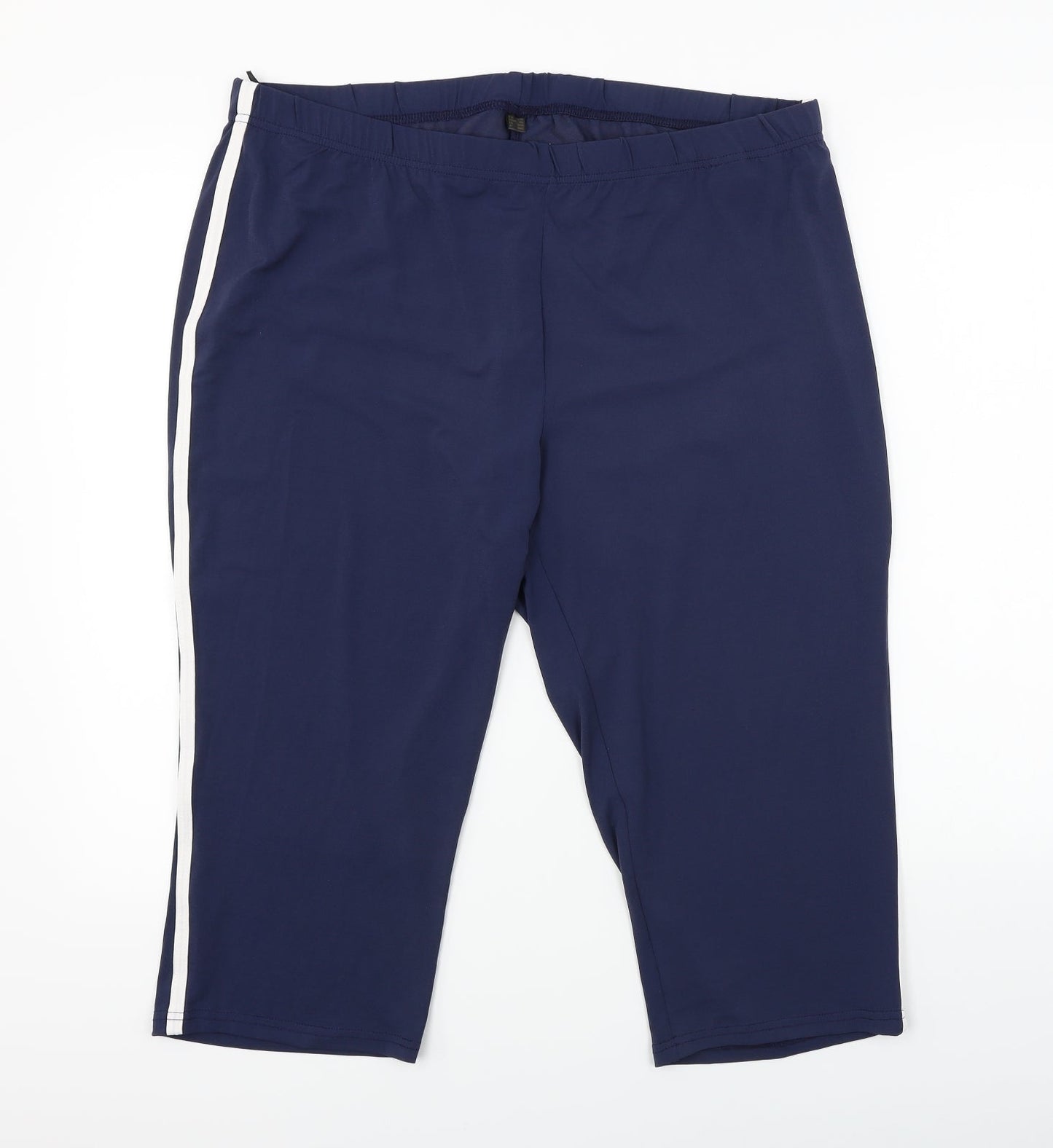 Womens UK Size 2XL Bpc Regular Fit  Blue Trousers