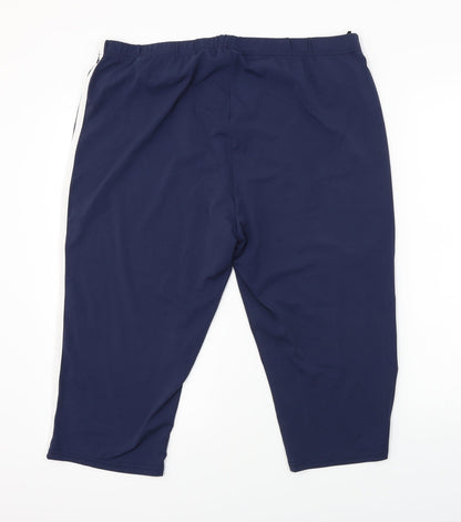 Womens UK Size 2XL Bpc Regular Fit  Blue Trousers