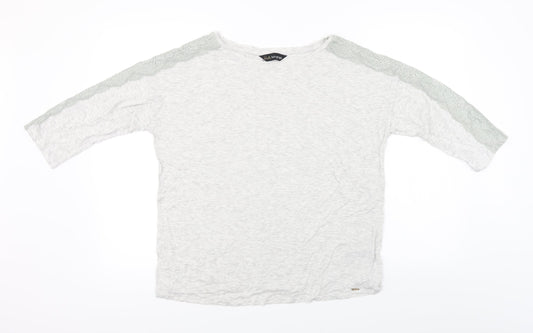 Autograph  Womens Grey   Basic T-Shirt Size 12