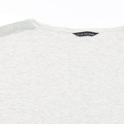 Autograph  Womens Grey   Basic T-Shirt Size 12