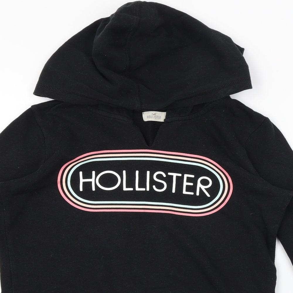 Hollister  Womens Black   Pullover Hoodie Size XS