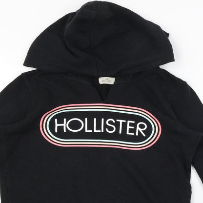 Hollister  Womens Black   Pullover Hoodie Size XS