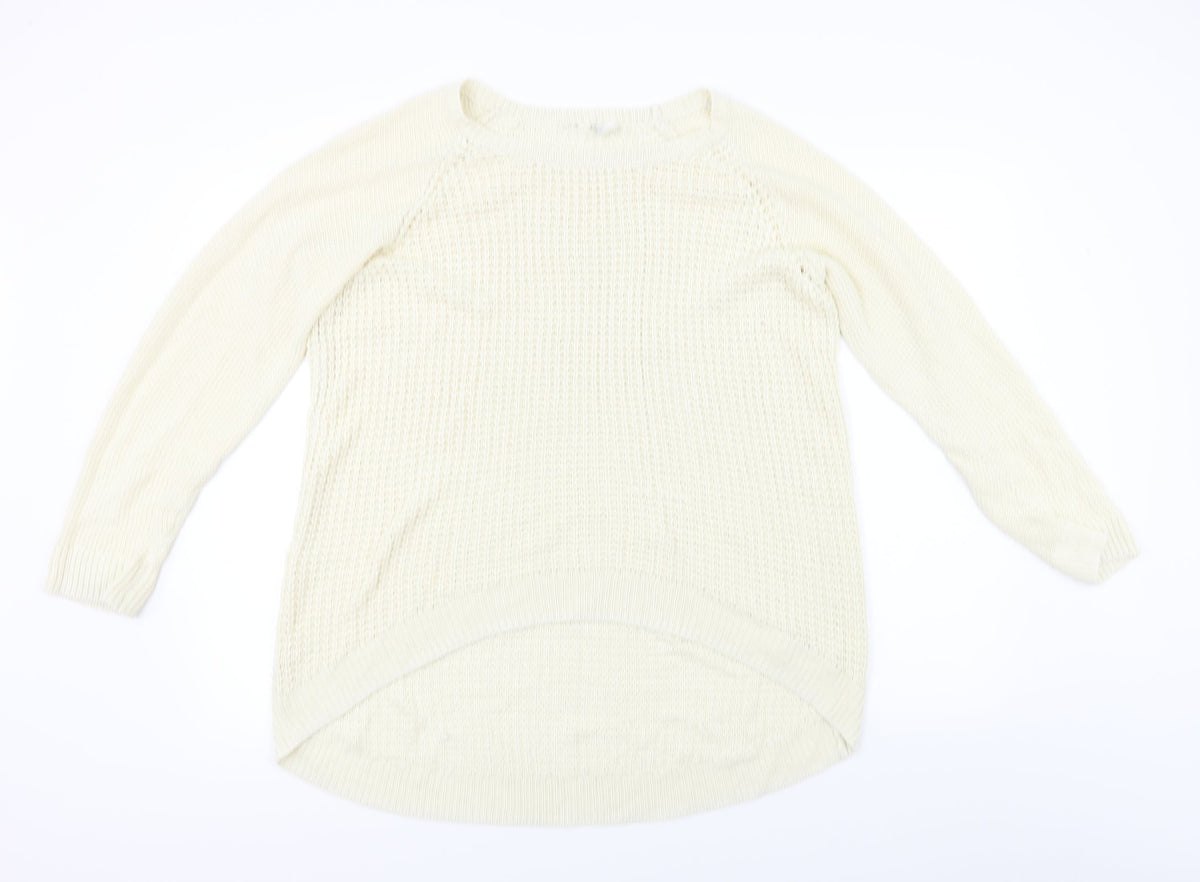 Preworn  Womens Beige   Pullover Jumper Size M