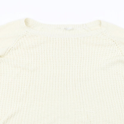 Preworn  Womens Beige   Pullover Jumper Size M