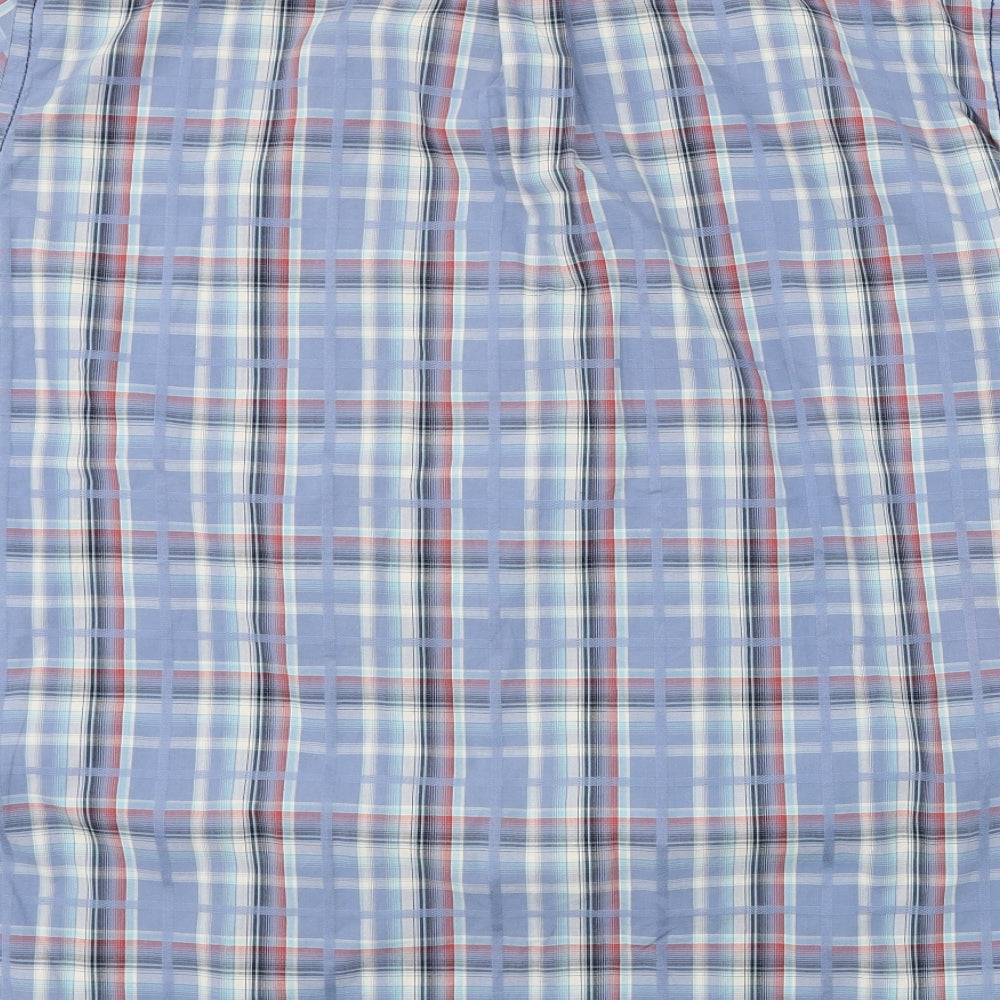 Womens UK Size XL Burton Blue Basic Button-Up