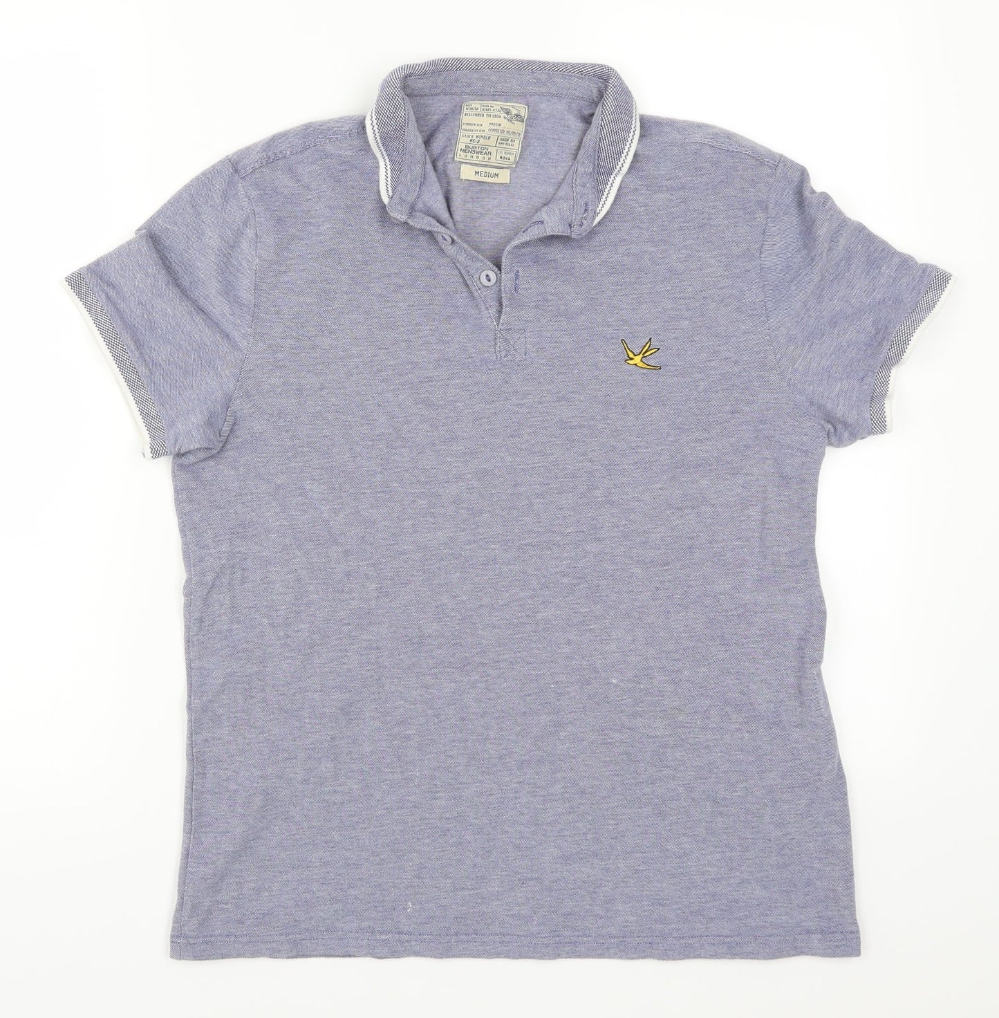 Burton Mens Blue    Polo Size M