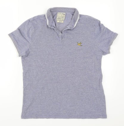 Burton Mens Blue    Polo Size M