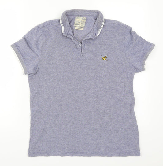 Burton Mens Blue    Polo Size M