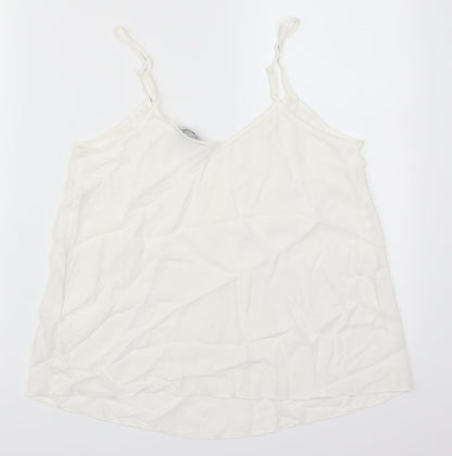 Atmosphere Womens White   Basic Tank Size 10