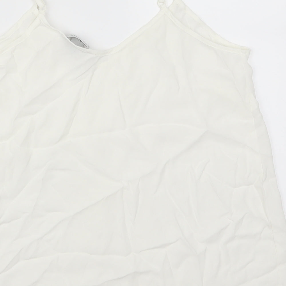 Atmosphere Womens White   Basic Tank Size 10