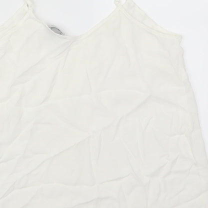 Atmosphere Womens White   Basic Tank Size 10