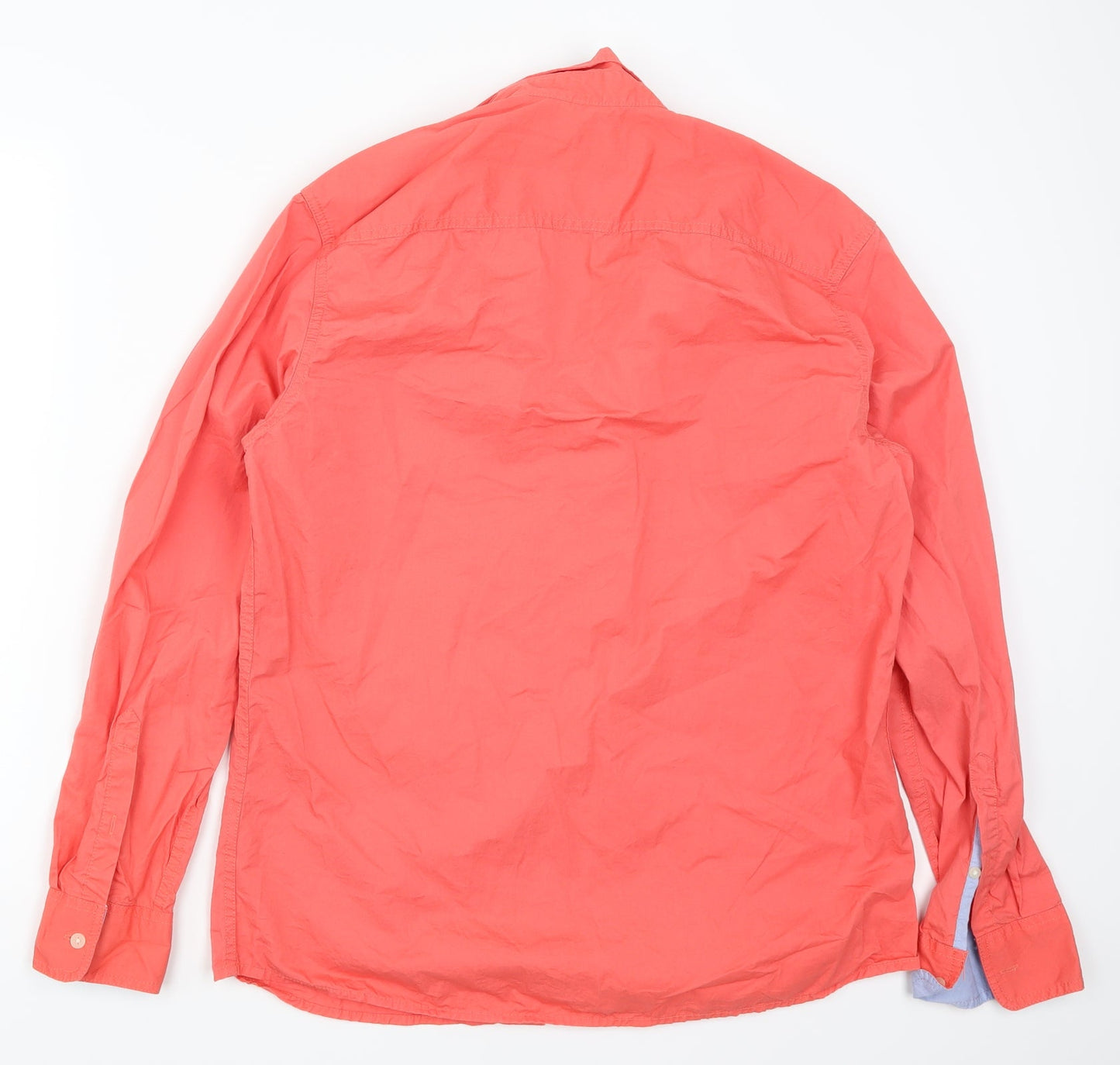 Team Spirit Mens Pink    Button-Up Size L