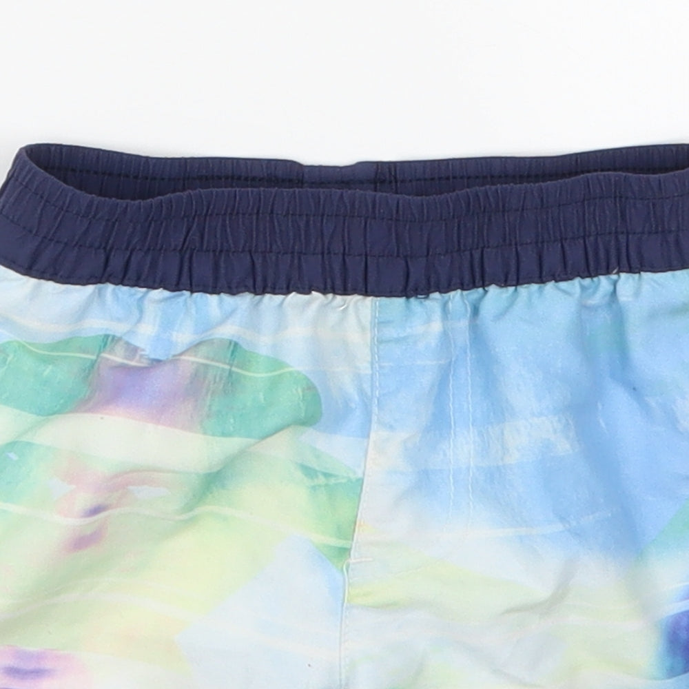 Lentiggini Boys Blue   Bermuda Shorts Size 4 Years - Abstract Turtle