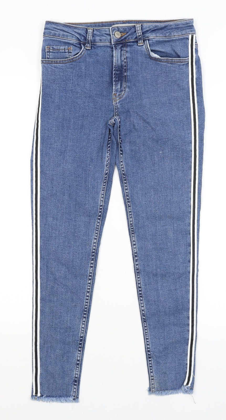 Denim Co Womens Blue   Cropped Jeans Size 10 L26 in