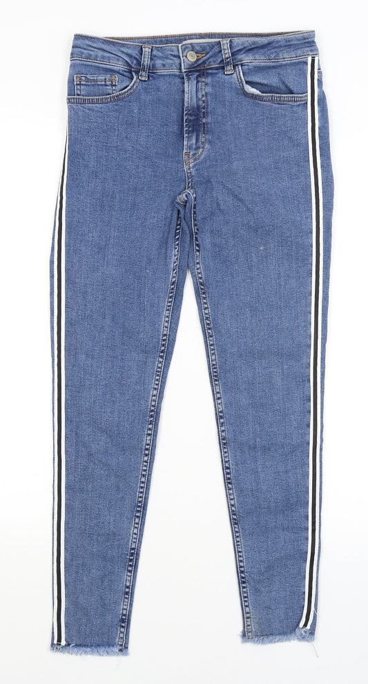 Denim Co Womens Blue   Cropped Jeans Size 10 L26 in