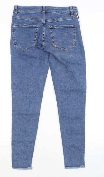 Denim Co Womens Blue   Cropped Jeans Size 10 L26 in