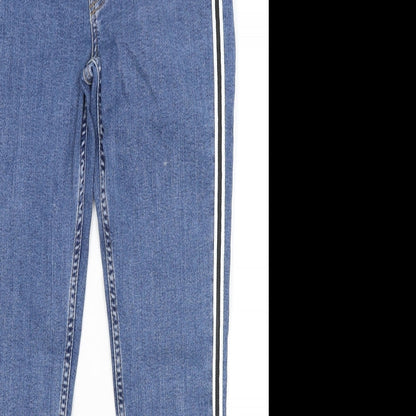 Denim Co Womens Blue   Cropped Jeans Size 10 L26 in