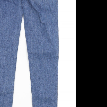 Denim Co Womens Blue   Cropped Jeans Size 10 L26 in