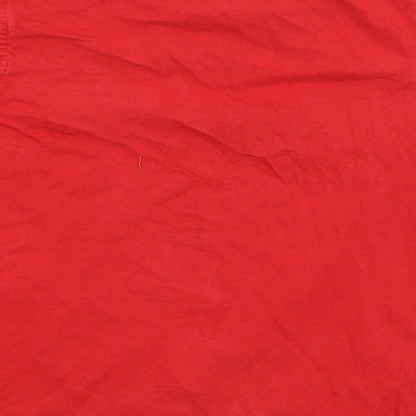 George Boys Red   Basic T-Shirt Size 6-7 Years  - Champion