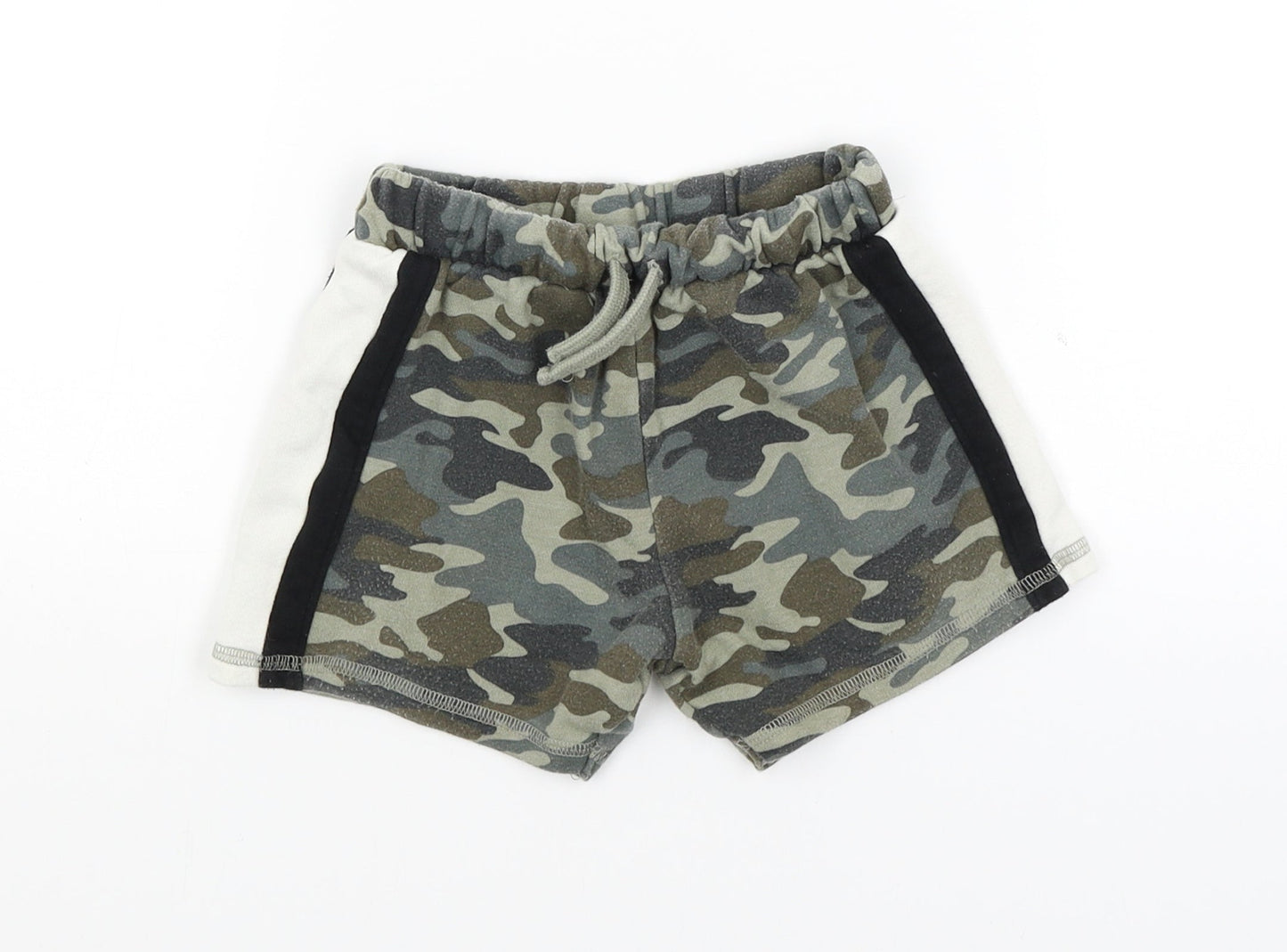 Fred and Flo Baby Green Camouflage  Cropped Trousers Size 18-24 Months