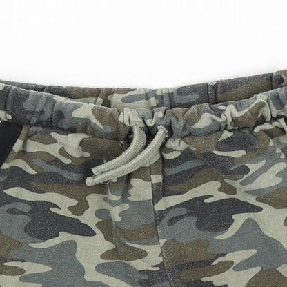 Fred and Flo Baby Green Camouflage  Cropped Trousers Size 18-24 Months