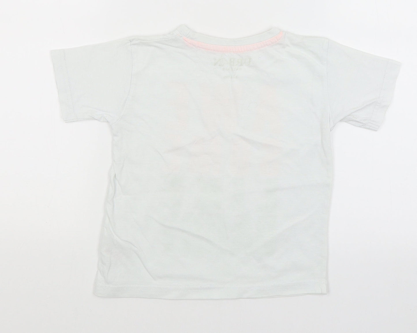Urban Rascals Boys White   Basic T-Shirt Size 3-4 Years  - Awesome like Daddy