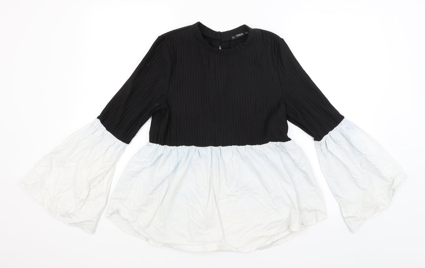 SheIn Womens Black   Basic Blouse Size S