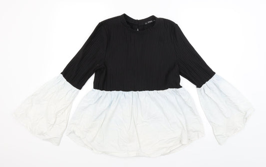 SheIn Womens Black   Basic Blouse Size S