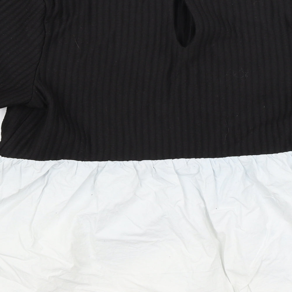 SheIn Womens Black   Basic Blouse Size S