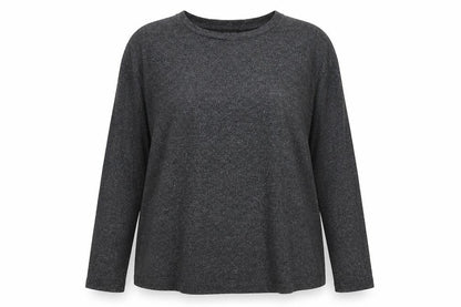 Womens UK Size 8 River Island Grey Basic T-Shirt
