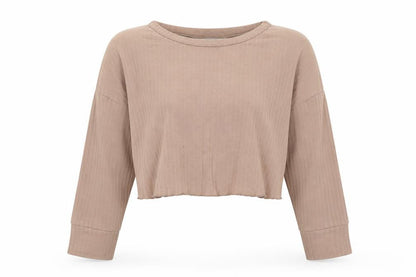 Front view of Miss Selfridge women’s pink jumper, size UK 8