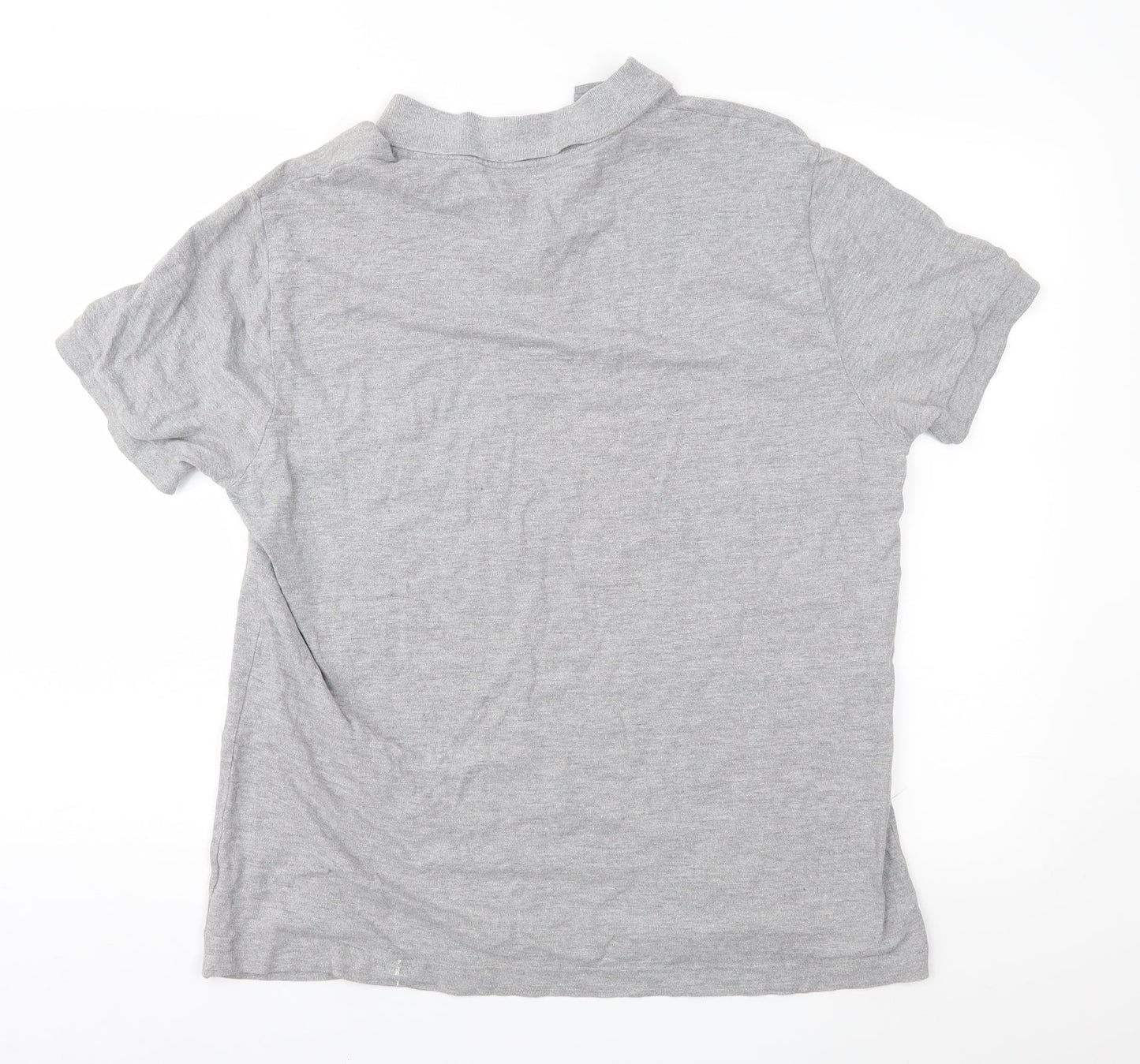 George Mens Grey    Polo Size L