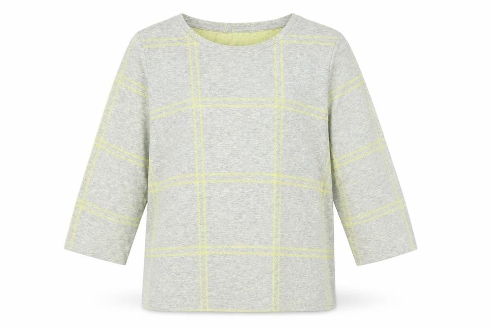 Tu Womens Green Geometric  Basic Blouse Size 18
