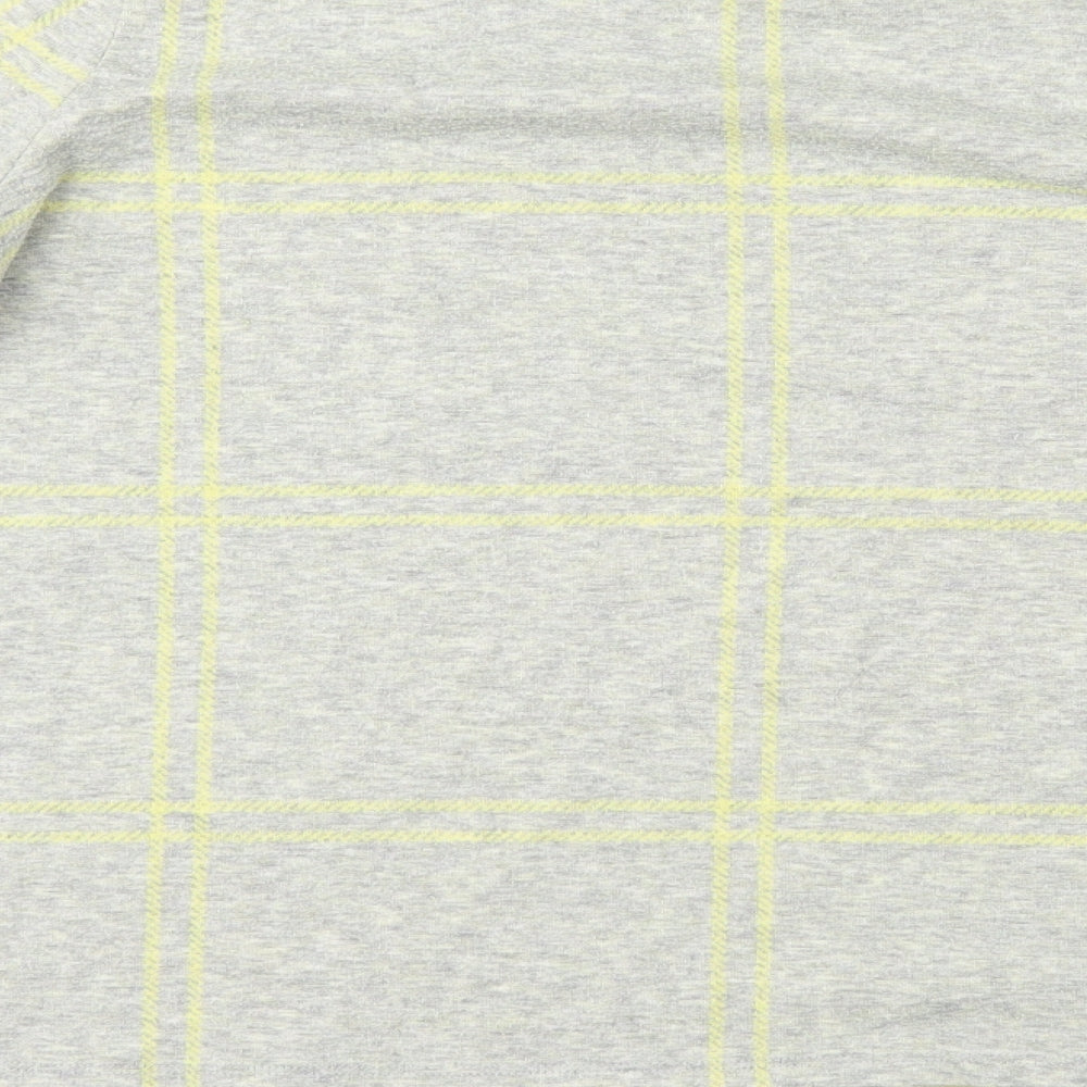 TU Womens Green Geometric  Basic Blouse Size 18